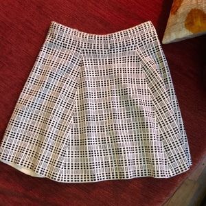 Theory gingham skirt